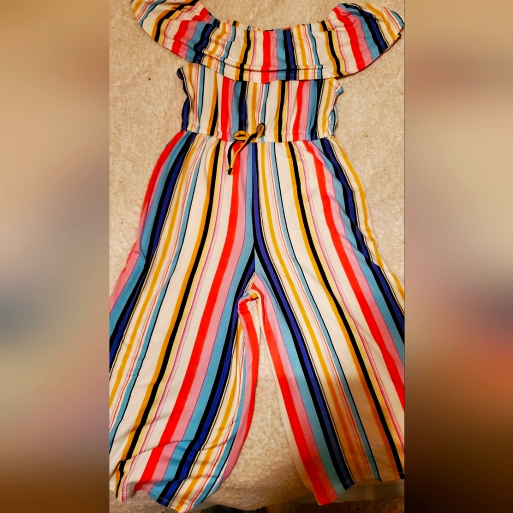 Long pant romper